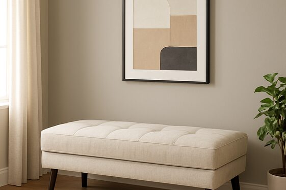 Bench Seating with Soft Padding illustration