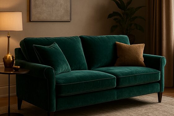 Velvet Upholstery for Luxurious Comfort illustration