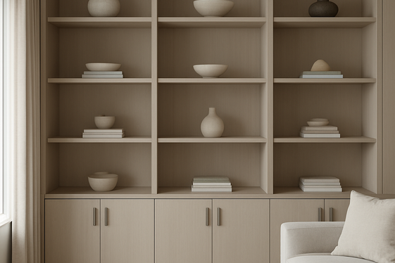 Custom Built-Ins for Seamless Storage illustration