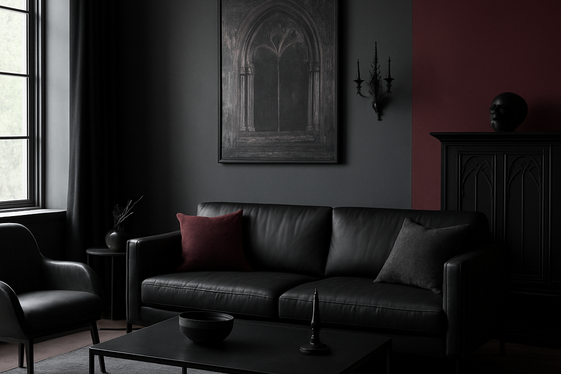 Incorporate Dark Color Palettes for Bold Elegance illustration