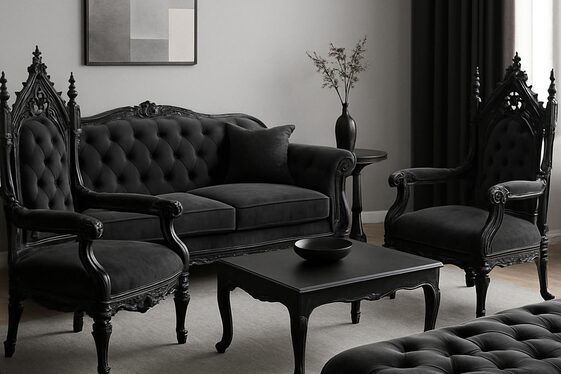 Choose Statement Gothic Furniture with Modern Twist illustration
