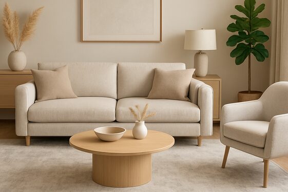 Neutral Tones That Blend Seamlessly illustration