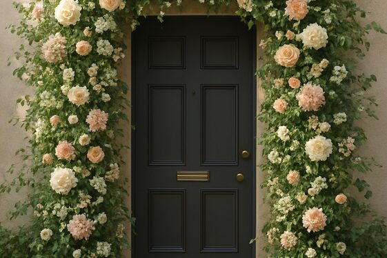 Transform Your Front Door with Floral Arches illustration