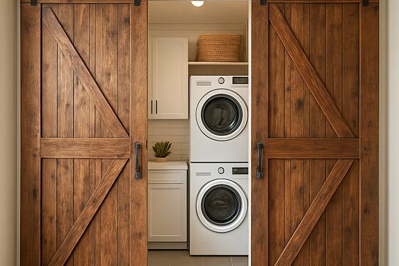 Sliding Barn Doors to Maximize Space and Style illustration