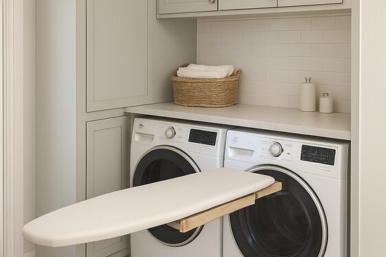 Add a Built-In Ironing Board for Convenience illustration