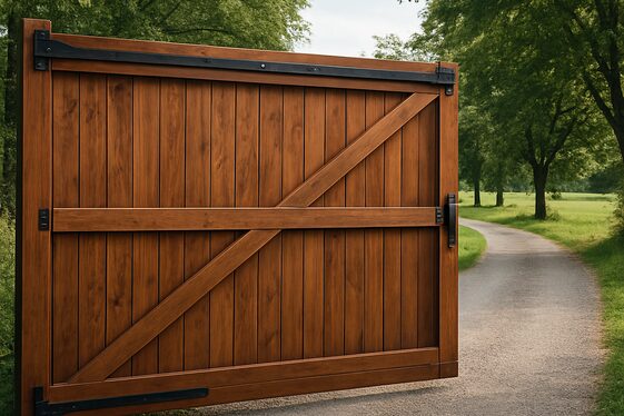 Barn-Style Sliding Gates for Large Entrances illustration