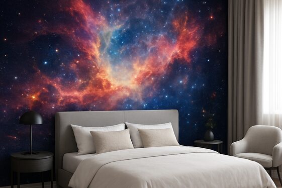 Use Cosmic Wall Murals for an Immersive Experience illustration