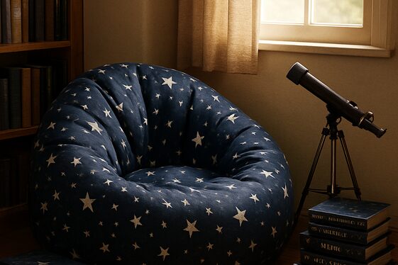 Incorporate a Space-Themed Reading Nook illustration