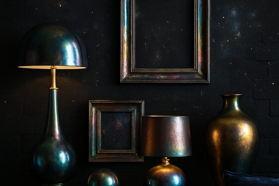 Use Metallic and Iridescent Accents illustration