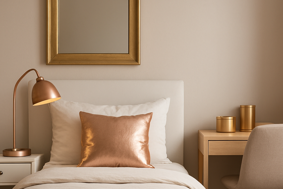 Mix Metallic Accents for a Touch of Glam illustration