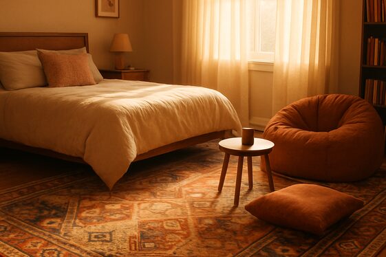 Use a Rug to Define Zones and Add Warmth illustration