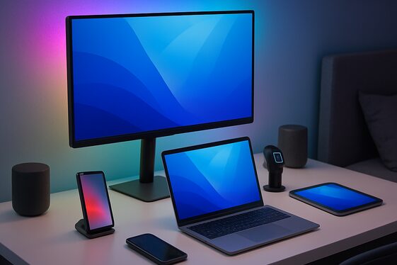 Create a Tech-Friendly Space with Charging Stations illustration