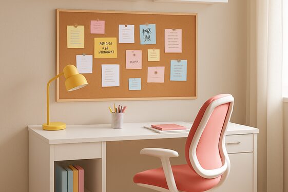 Build a Multi-Functional Study Area with Smart Storage illustration