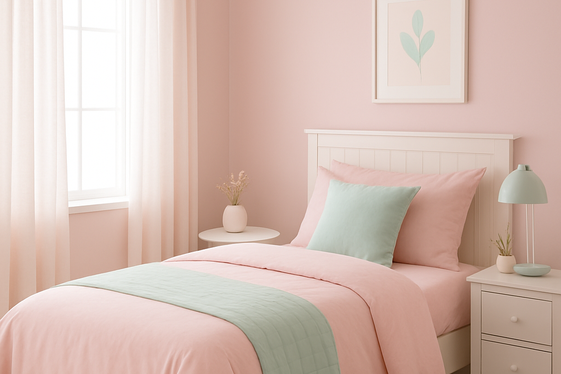 Go Pastel-Powered with Soft Hues and Minimal Decor illustration