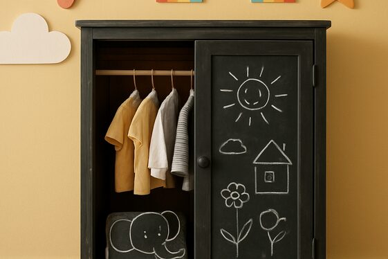 Chalkboard Cabinets for Interactive Storage illustration