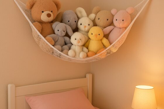 Toy Hammocks That Save Floor Space illustration