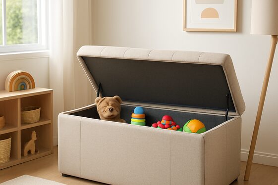 Multi-Functional Storage Benches with Seating illustration