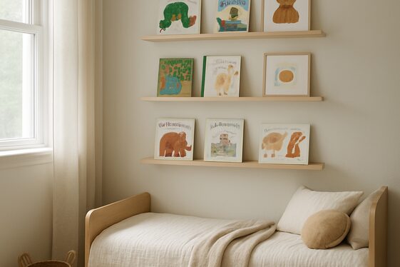 Floating Shelves Perfect for Books and Decor illustration