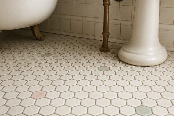 Classic Hexagon Tiles for A Retro Look illustration