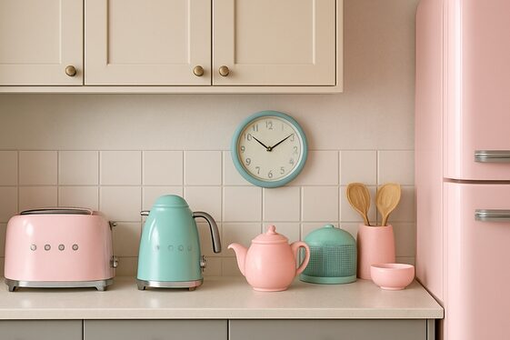 Choose Retro-Inspired Color Palettes with Neutral Tones illustration