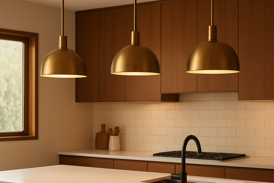 Add Mid-Century Modern Lighting Fixtures illustration
