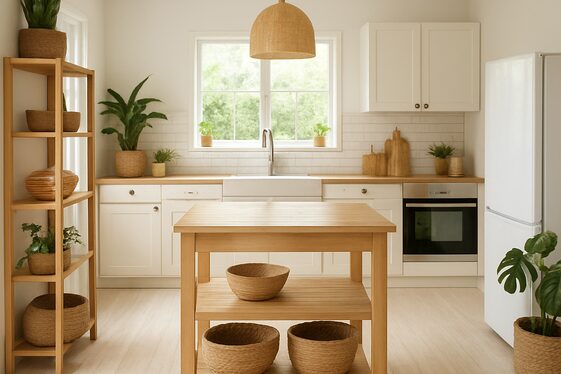 Whitewashed Bamboo for Sustainable Style illustration