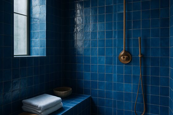 Wrap Your Shower with Blue Zellige for Spa-Like Serenity illustration