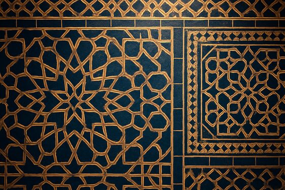 Add a Pop of Pattern with Blue Zellige Mosaic Accents illustration