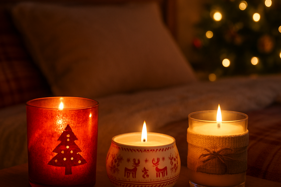 Use Scented Candles to Enhance Holiday Mood illustration