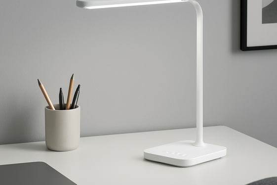 Opt for White LED Desk Lamps with Adjustable Light illustration