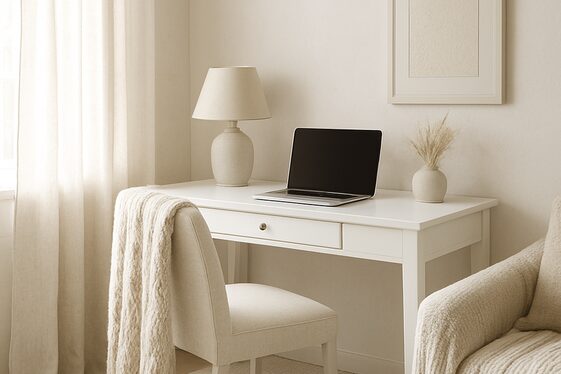 Mix Textures to Avoid a Sterile White Space illustration