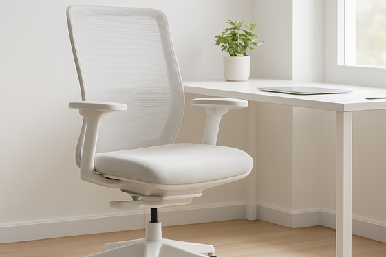 Choose White Ergonomic Chairs for Comfort illustration