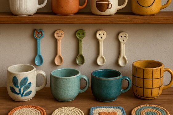 Add Personalized Mugs and Accessories for Character illustration