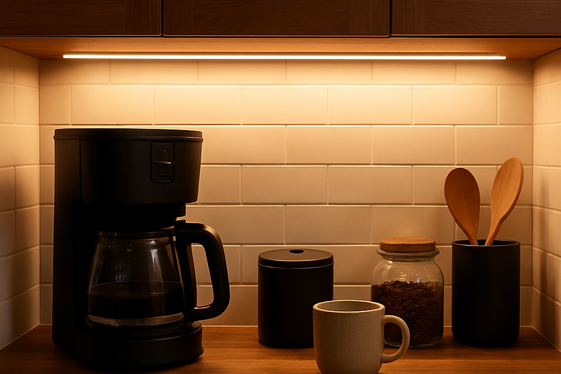 Install Under-Cabinet Lighting for Ambiance illustration
