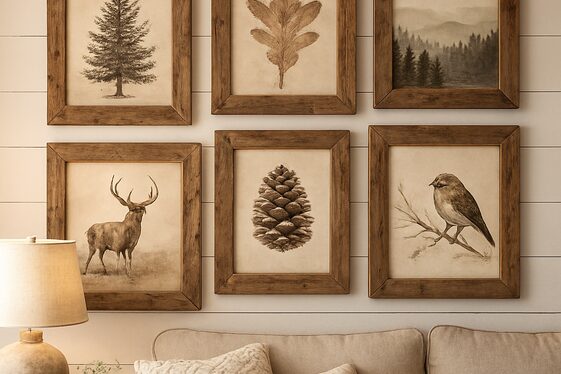 Rustic Frames for Warmth and Texture illustration