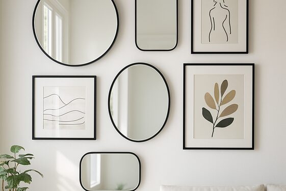 Incorporating Mirrors for Depth and Light illustration
