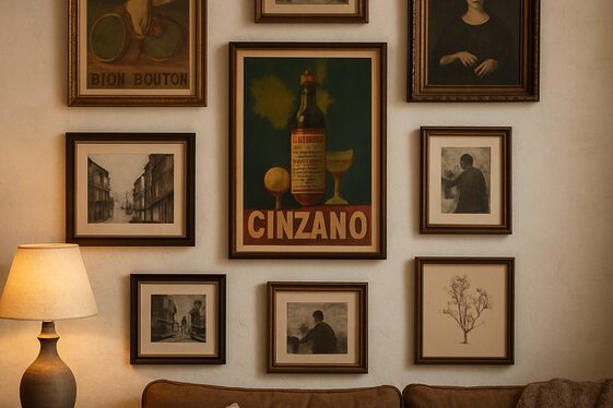 Using Vintage Pieces for Nostalgic Charm illustration