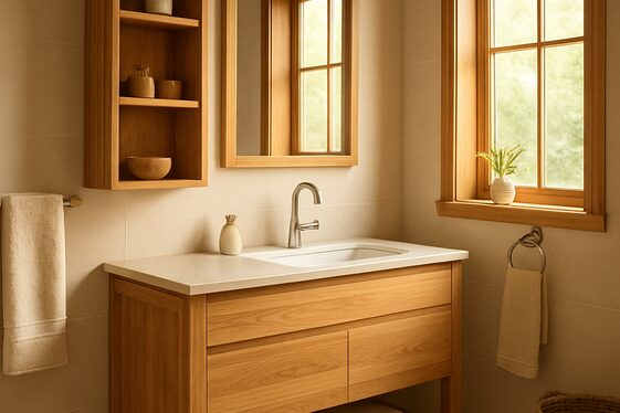Warm Wood Accents for a Cozy Feel illustration
