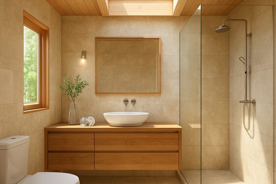 Natural Light Emphasis with Skylights illustration