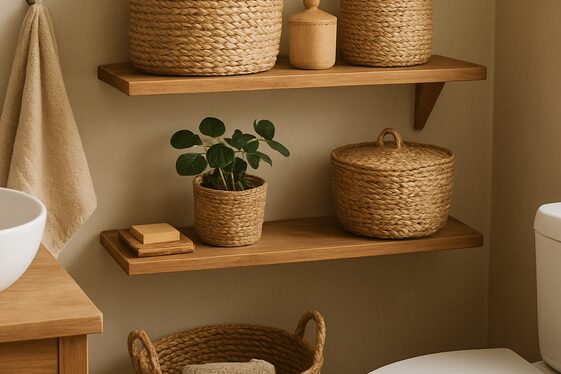 Woven Baskets for Stylish Storage illustration