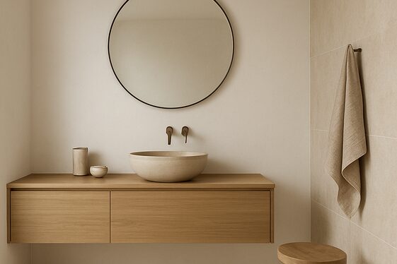 Minimalist Design with Earthy Elements illustration