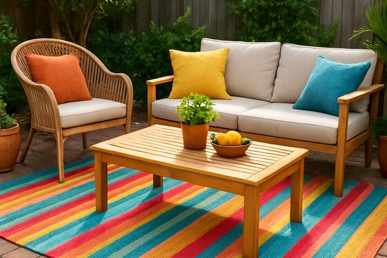 Transform Your Patio with Affordable Outdoor Rugs illustration