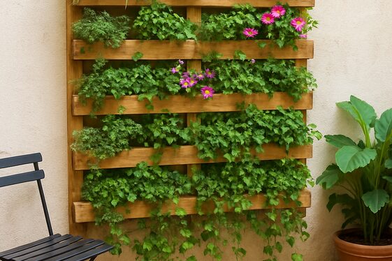 Create a Vertical Garden Wall illustration
