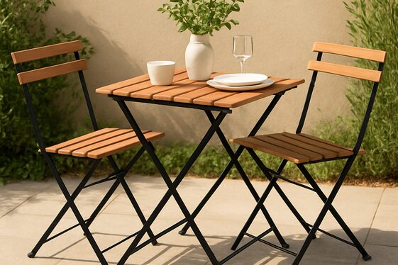 Set Up a Compact Outdoor Dining Area illustration