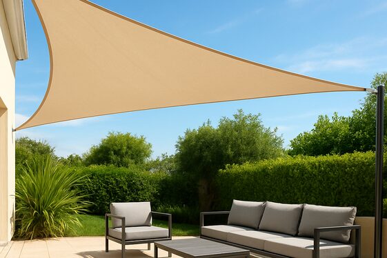 Add a Shade Sail for Sun Protection illustration