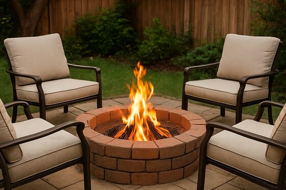 Build a Simple Fire Pit on a Budget illustration