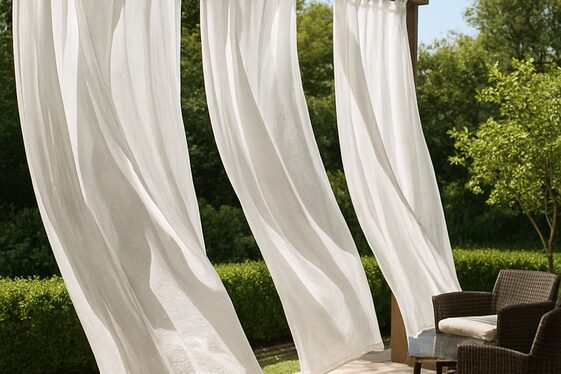 Use Outdoor Curtains for Privacy and Style illustration
