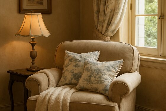 Creating Cozy Reading Nooks with French Flair illustration