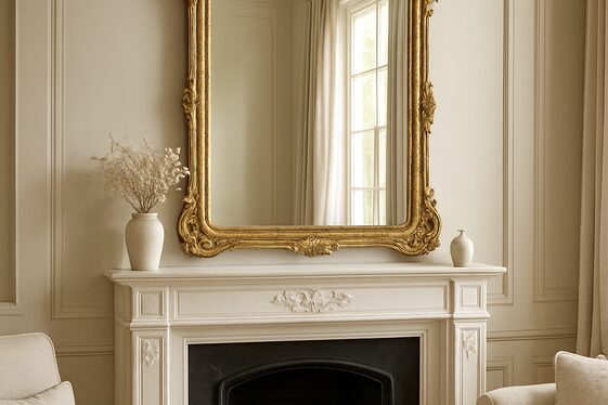 Elegant Ornate Mirrors to Amplify Light illustration
