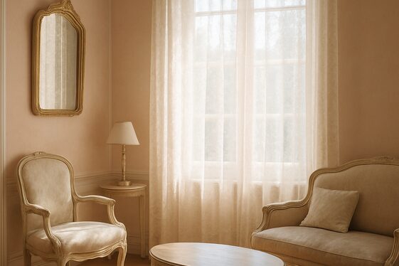 Delicate Lace Curtains for Romantic Windows illustration